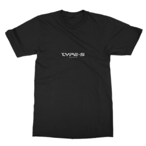 Type-S Tee (XL) Logo Black